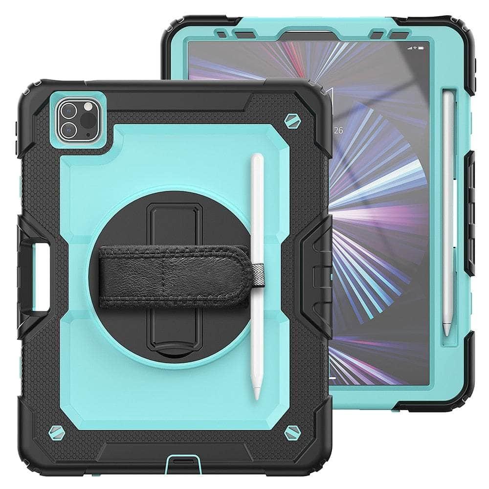Casebuddy Light blue PC / iPad Pro 11 2022 Heavy Duty iPad Pro 11 2022 Case