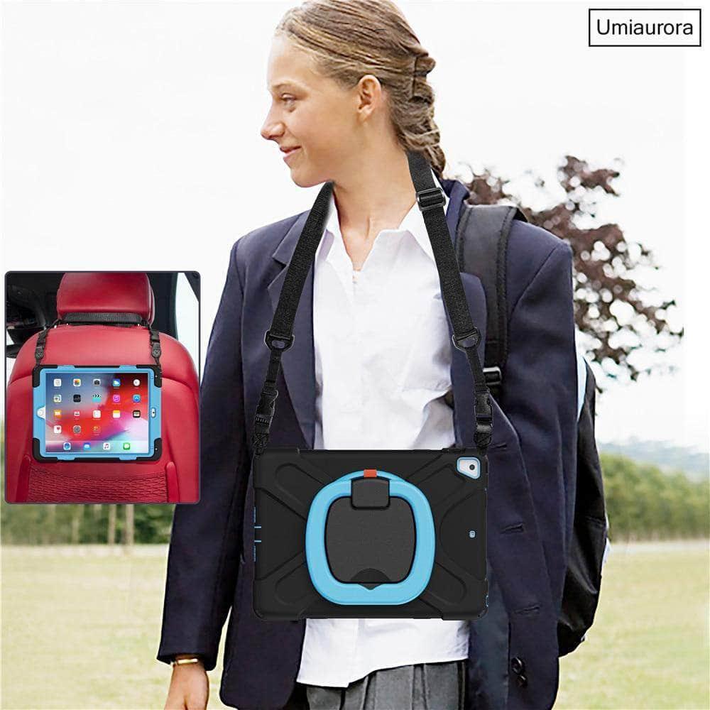 CaseBuddy Australia Casebuddy Heavy Duty Rugged iPad 7 & 8 Shockproof Cover
