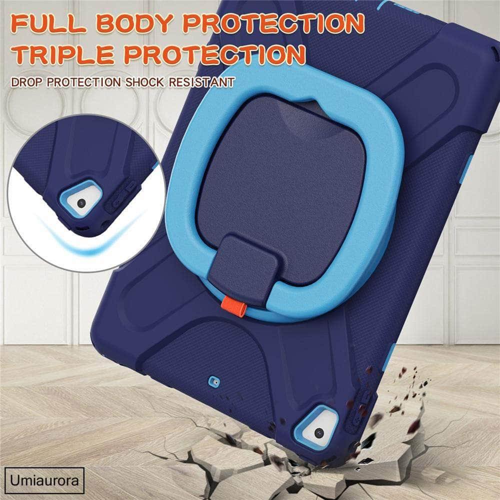 CaseBuddy Australia Casebuddy Heavy Duty Rugged iPad 7 & 8 Shockproof Cover