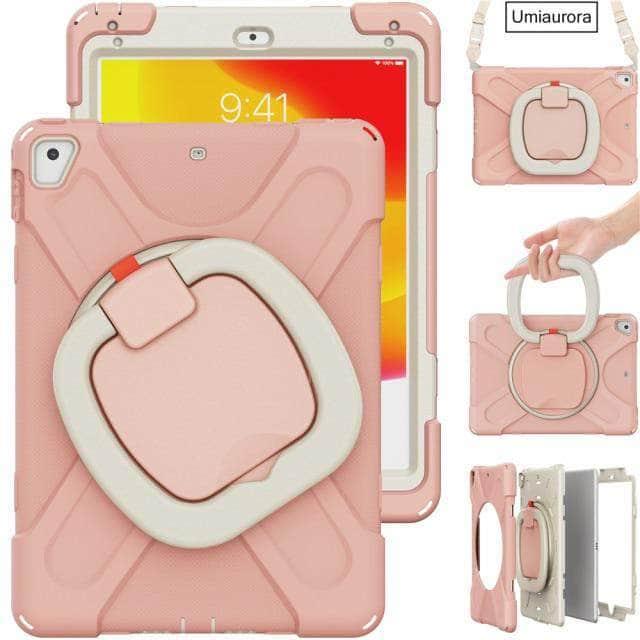 CaseBuddy Australia Casebuddy Rose Gold / IPad 7th 8th 10.2 Heavy Duty Rugged iPad 7 & 8 Shockproof Cover