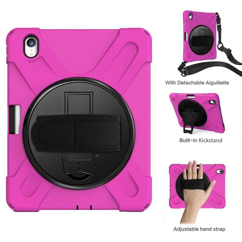 Heavy Duty Shockproof Protective Case iPad Pro 11 2018 with Pencil Holder Shoulder Strap - CaseBuddy