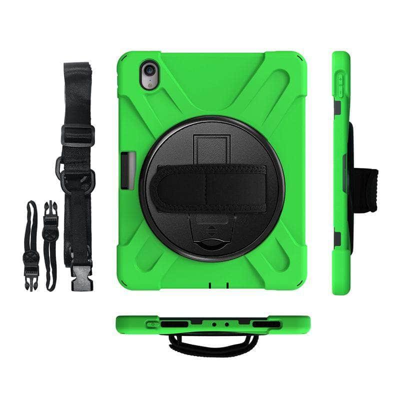 Heavy Duty Shockproof Protective Case iPad Pro 11 2018 with Pencil Holder Shoulder Strap - CaseBuddy