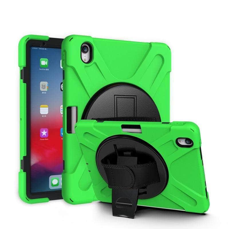 Heavy Duty Shockproof Protective Case iPad Pro 11 2018 with Pencil Holder Shoulder Strap - CaseBuddy