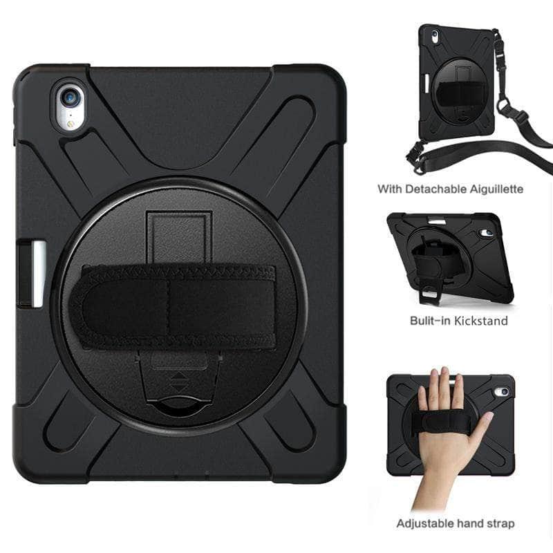 Heavy Duty Shockproof Protective Case iPad Pro 11 2018 with Pencil Holder Shoulder Strap - CaseBuddy