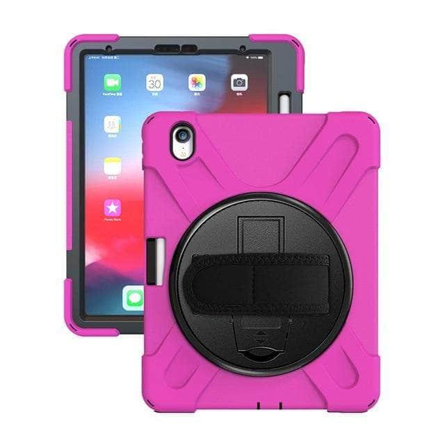 Heavy Duty Shockproof Protective Case iPad Pro 11 2018 with Pencil Holder Shoulder Strap - CaseBuddy