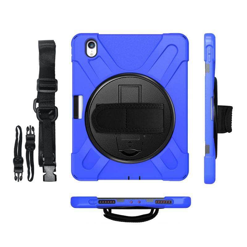 Heavy Duty Shockproof Protective Case iPad Pro 11 2018 with Pencil Holder Shoulder Strap - CaseBuddy