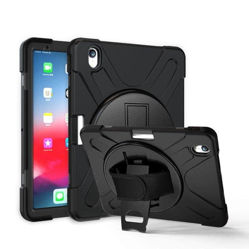 Heavy Duty Shockproof Protective Case iPad Pro 11 2018 with Pencil Holder Shoulder Strap - CaseBuddy