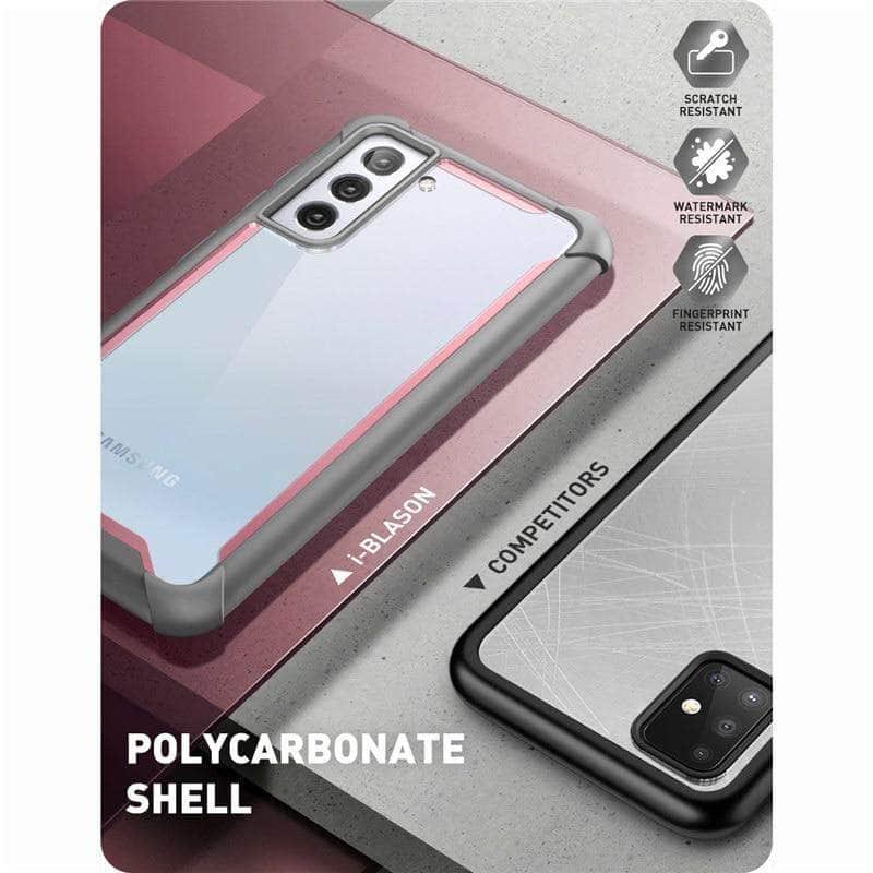 I-BLASON Galaxy S21 Ares Full-Body Rugged Bumper Cover - CaseBuddy