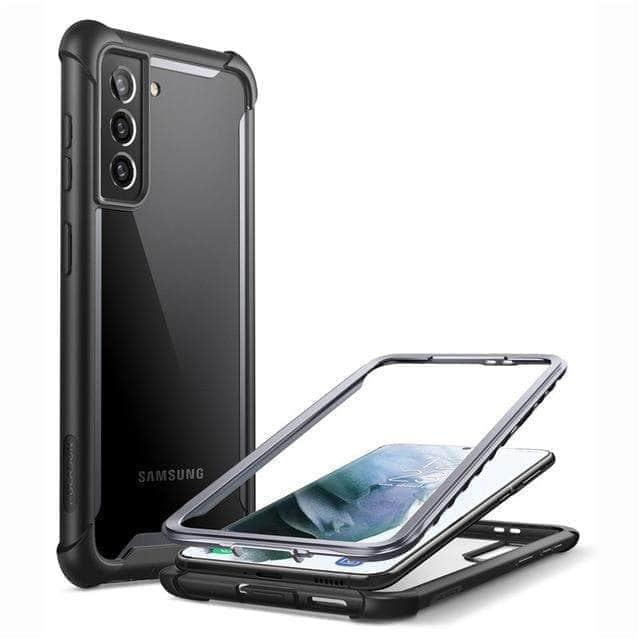 CaseBuddy Australia Casebuddy PC + TPU / Black I-BLASON Galaxy S21 Plus Ares Full-Body Rugged Bumper Cover