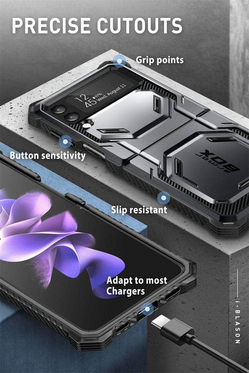 Casebuddy I-BLASON Galaxy Z Flip 4 Armorbox Full Body Case