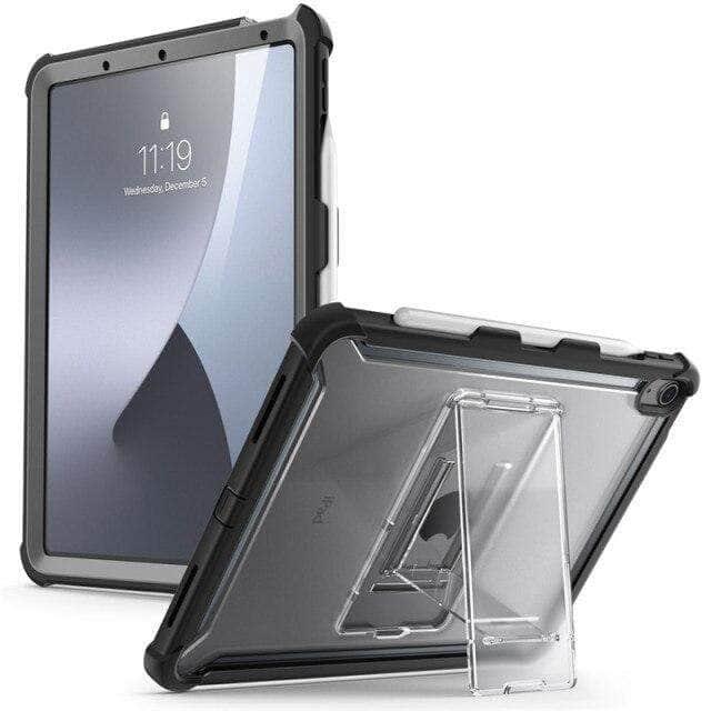 CaseBuddy Australia Casebuddy Black I-BLASON iPad Air 4 Ares Built-in Screen Protector Cover