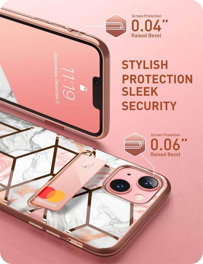 CaseBuddy Australia Casebuddy I-BLASON iPhone 13 Cosmo Slim Designer Wallet Card Holder