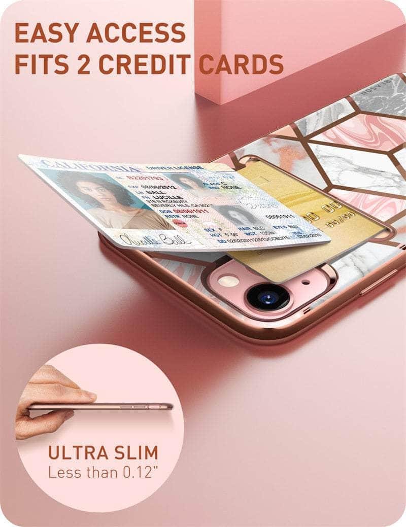 CaseBuddy Australia Casebuddy I-BLASON iPhone 13 Cosmo Slim Designer Wallet Card Holder