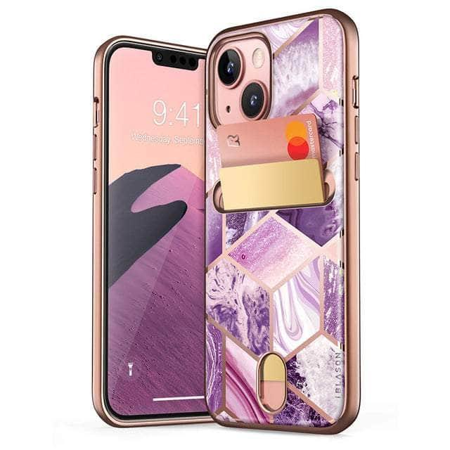 CaseBuddy Australia Casebuddy I-BLASON iPhone 13 Cosmo Slim Designer Wallet Card Holder