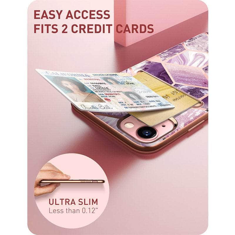 CaseBuddy Australia Casebuddy I-BLASON iPhone 13 Cosmo Slim Designer Wallet Card Holder