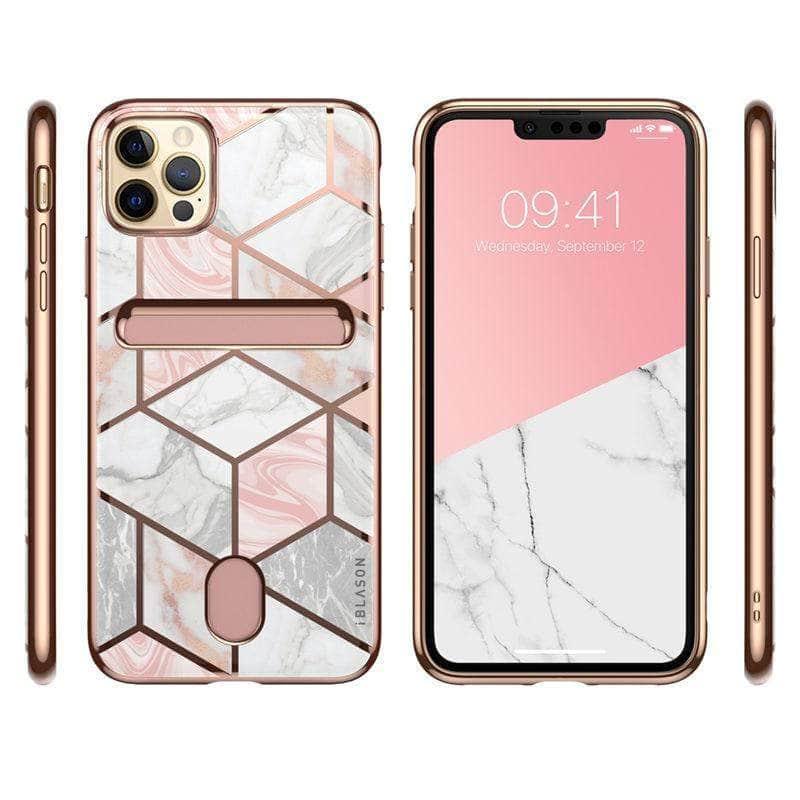 CaseBuddy Australia I-BLASON iPhone 13 Pro Max Cosmo Slim Designer Wallet Card Holder