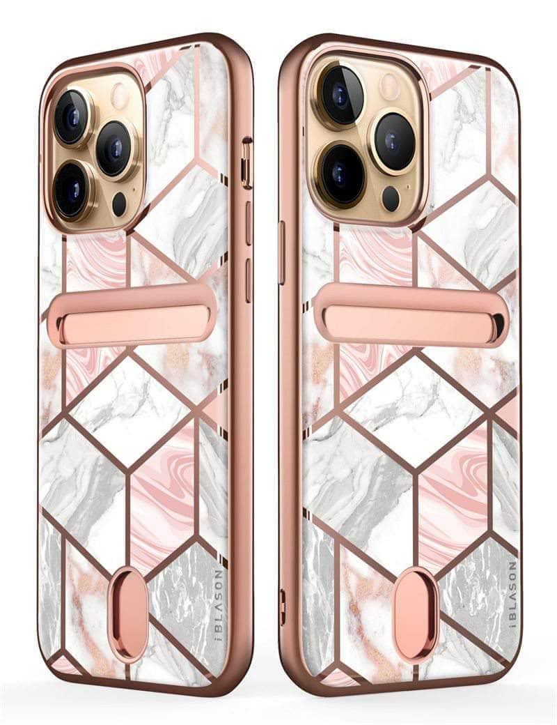 CaseBuddy Australia I-BLASON iPhone 13 Pro Max Cosmo Slim Designer Wallet Card Holder