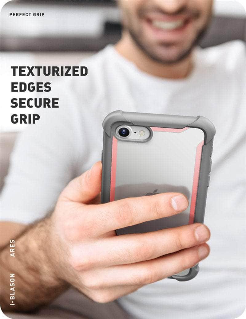 CaseBuddy Australia Casebuddy I-BLASON iPhone SE 2022 Full-Body Rugged Clear Bumper Cover