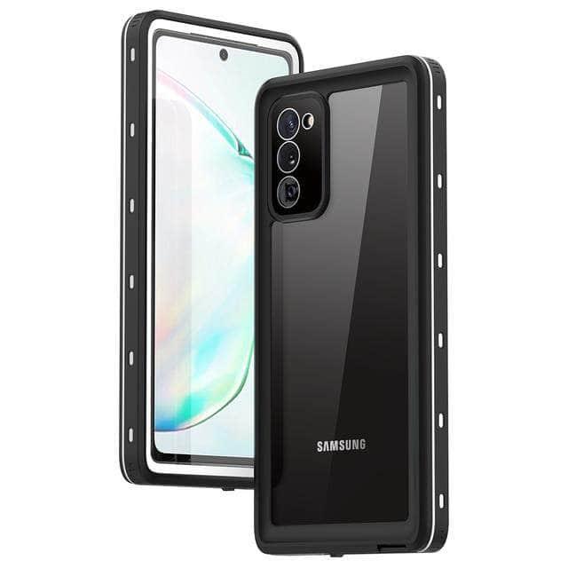 IP68 Waterproof Case Galaxy Note 360 Full-Body Rugged Clear Back - CaseBuddy