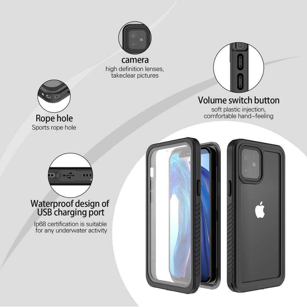 CaseBuddy Australia Casebuddy IP68 Waterproof Case iPhone 12 Dustproof Diving