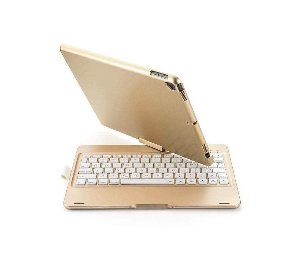 iPad 10.2 2019/2020 (iPad 7/8) Backlit 360 Degree Swivel Rotating Clamshell Keyboard Case - CaseBuddy