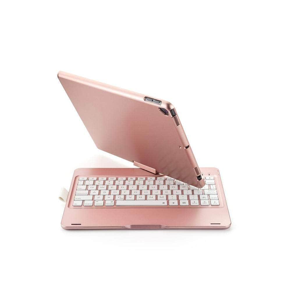 iPad 10.2 2019/2020 (iPad 7/8) Backlit 360 Degree Swivel Rotating Clamshell Keyboard Case - CaseBuddy
