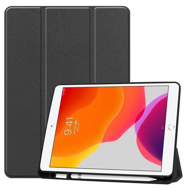 iPad 10.2 2019/2020 (iPad 7/8) Folio Cover A2200 A2198 A2232 Pen Holder - CaseBuddy