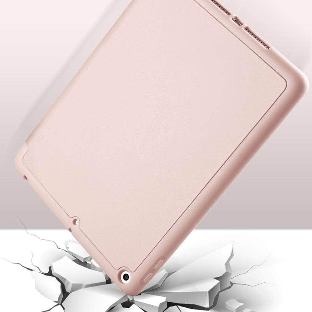 CaseBuddy Casebuddy iPad 10.2 2019/2020 (iPad 7/8) Pencil Holder Slim Tri-fold PU Leather Smart Cover