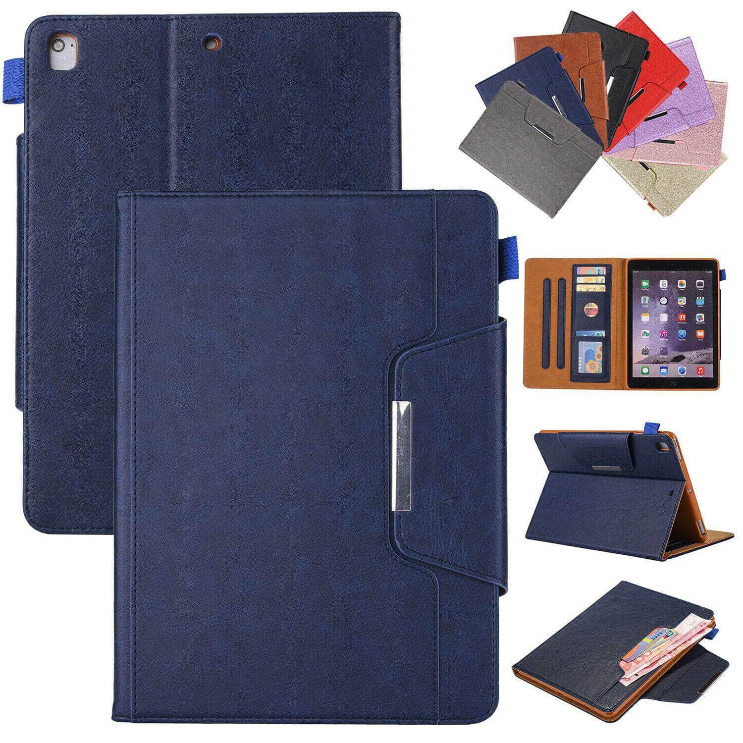 iPad 10.2 2019/2020 (iPad 7/8) Smart Magnetic Business Flip Stand Wallet - CaseBuddy