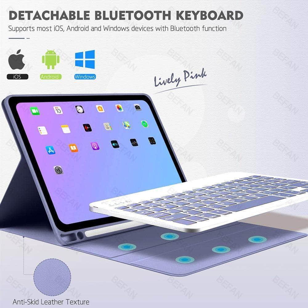 CaseBuddy Australia Casebuddy iPad 10.2 (7/8) Bluetooth Keyboard Case