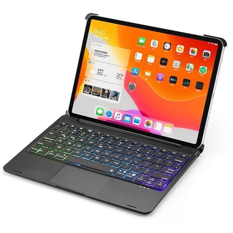 CaseBuddy Australia Casebuddy iPad 11 2021 Touchpad Backlit Wireless Bluetooth Keyboard Case