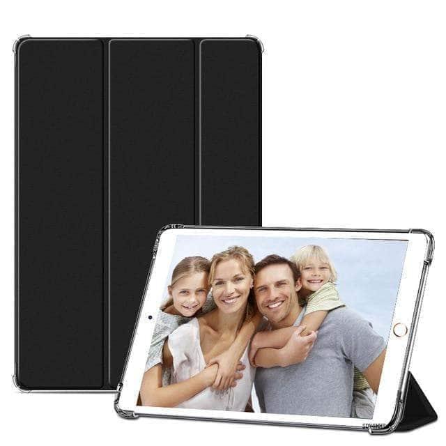 CaseBuddy Australia Casebuddy Black / New Air 4 10.9 inch iPad 2020 Air 4 Airbag Transparent Back Cover Smart Case A2324 A2072