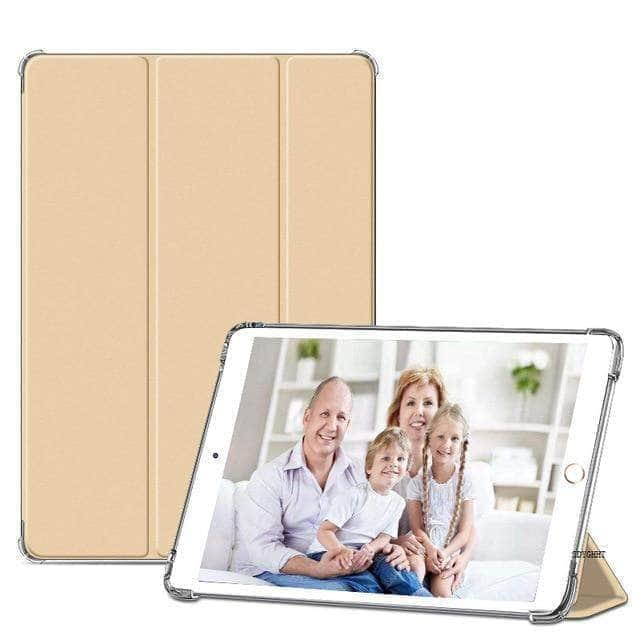 CaseBuddy Australia Casebuddy Gold / New Air 4 10.9 inch iPad 2020 Air 4 Airbag Transparent Back Cover Smart Case A2324 A2072