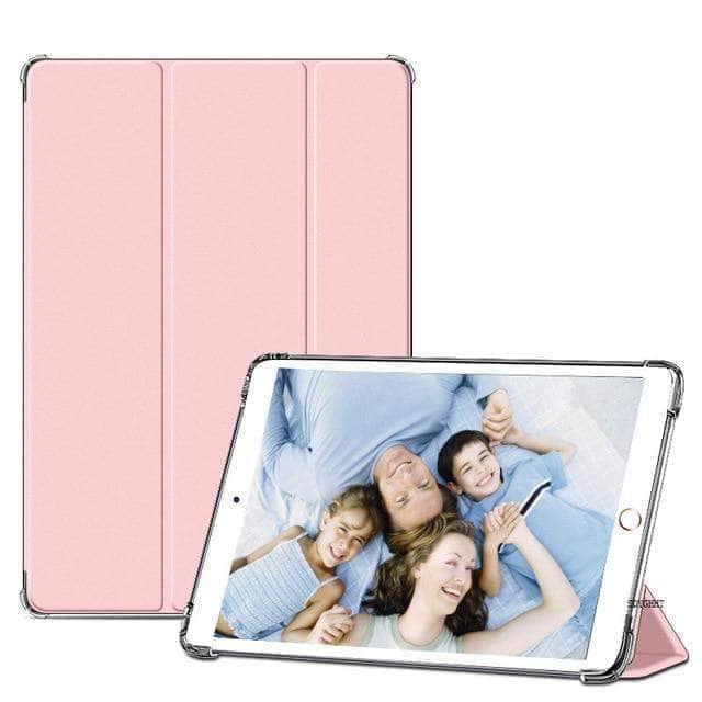 CaseBuddy Australia Casebuddy Pink / New Air 4 10.9 inch iPad 2020 Air 4 Airbag Transparent Back Cover Smart Case A2324 A2072