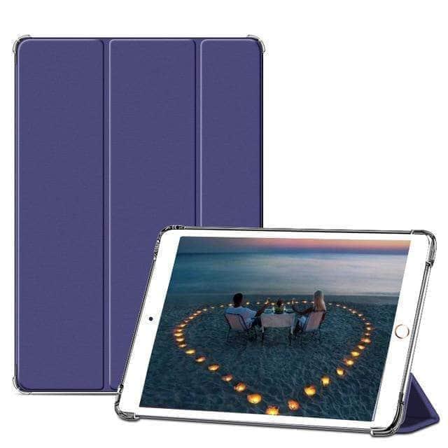 CaseBuddy Australia Casebuddy Blue / New Air 4 10.9 inch iPad 2020 Air 4 Airbag Transparent Back Cover Smart Case A2324 A2072