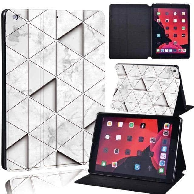 CaseBuddy Australia Casebuddy 19.triangle Geometri / iPad 2021 9th 10.2 iPad (2021) 9th Generation 10.2 Geometric Pattern Case