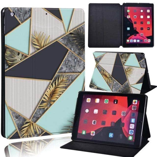 CaseBuddy Australia Casebuddy 16.multi color Geome / iPad 2021 9th 10.2 iPad (2021) 9th Generation 10.2 Geometric Pattern Case