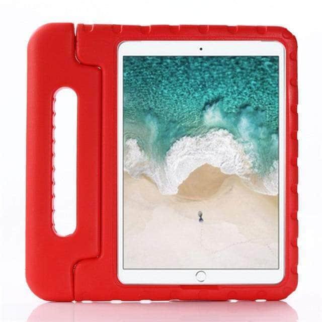 CaseBuddy Australia Casebuddy Red iPad 8 10.2 2019 A2200 A2198 A2232 EVA Shockproof Stand Case