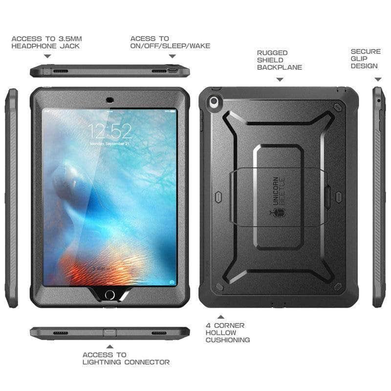 CaseBuddy Australia Casebuddy iPad 9.7 Case SUPCASE Heavy Duty UB Pro Full-Body Rugged Protective Case