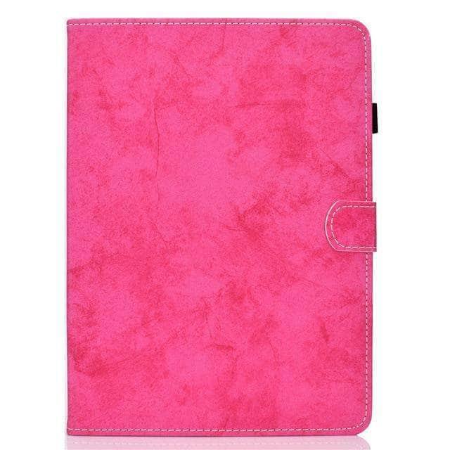 CaseBuddy Australia Casebuddy Rose Red / Ipad Air 4 10.9 2020 iPad Air 4 10.9 2020 Business Leather Stand Case