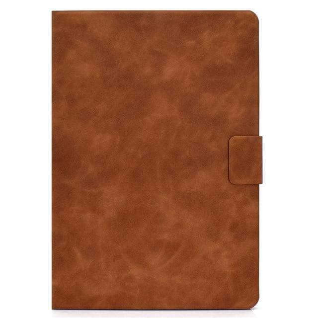 CaseBuddy Australia Casebuddy Brown / IPad Air 4 10.9 2020 iPad Air 4 10.9 2020 Business Ultra Thin Leather Stand Case