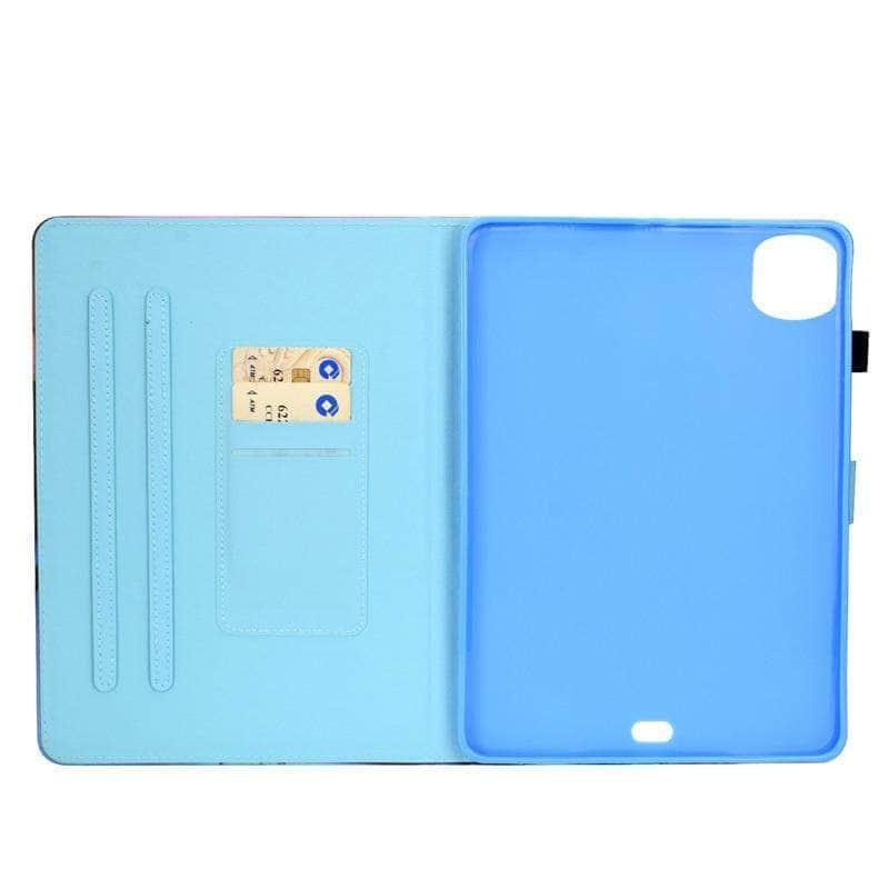 CaseBuddy Australia Casebuddy iPad Air 4 10.9 2020 Cartoon Colours Leather Stand Case