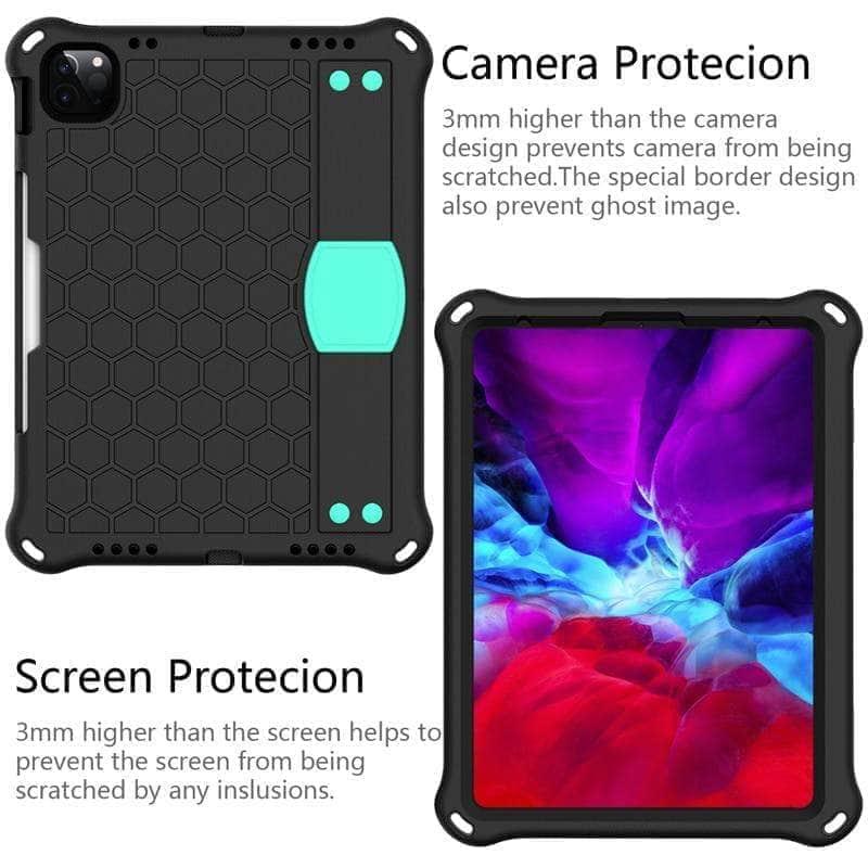 CaseBuddy Australia Casebuddy iPad Air 4 10.9 2020 EVA Shockproof Kids Stand Cover For Ipad Air 4 Air4 2020 10.9" Tablet Cover Cases