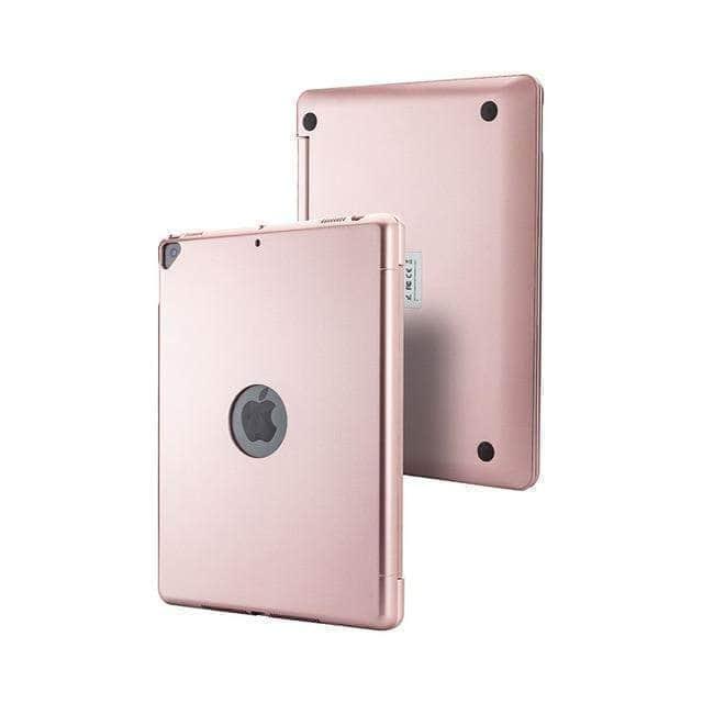 CaseBuddy Australia Casebuddy Rose gold / iPad Air 4 10.9 inch For iPad Air 4 10.9 2020 Touchpad Backlit Wireless Bluetooth Pen Holder Keyboard Case
