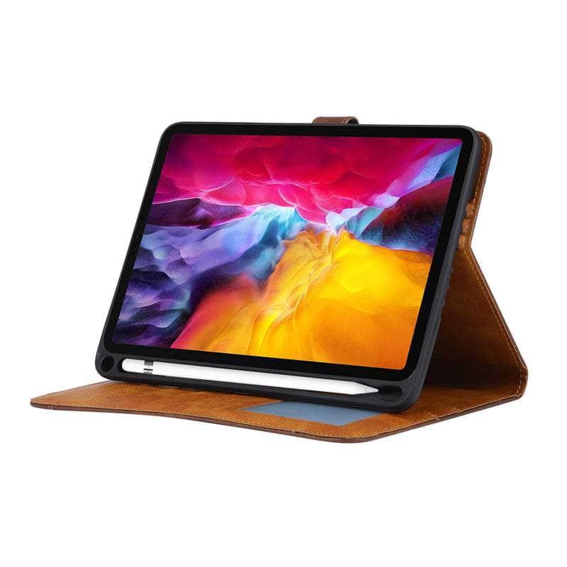 iPad Air 5 Luxury Business Leather Book Case
