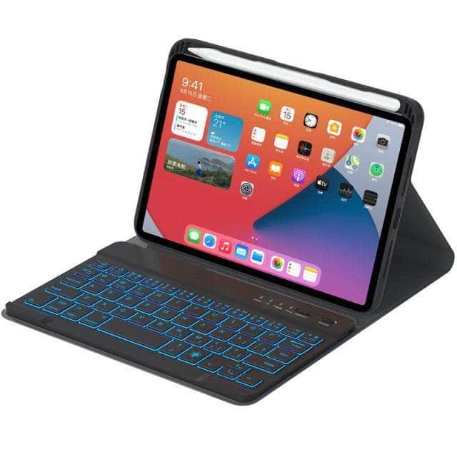 CaseBuddy Australia Casebuddy black backlitkeycase / English iPad Mini 6 Backlit Keyboard Case