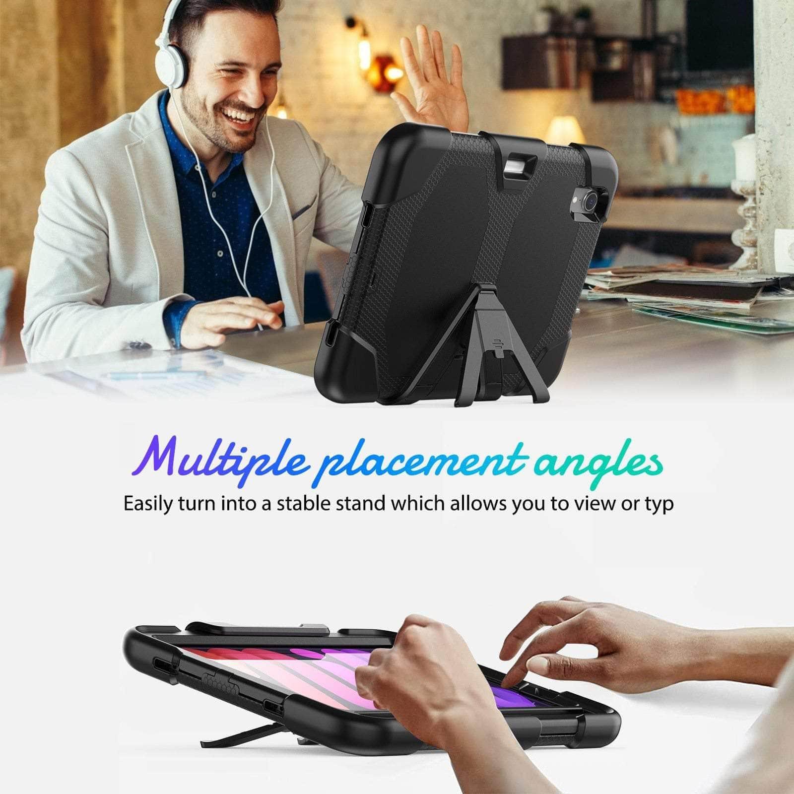 CaseBuddy Australia Casebuddy iPad Mini 6 Shockproof Anti-fall Protective Rugged Case