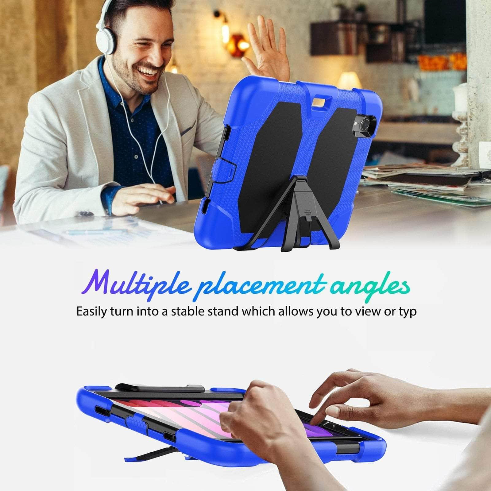 CaseBuddy Australia Casebuddy iPad Mini 6 Shockproof Anti-fall Protective Rugged Case
