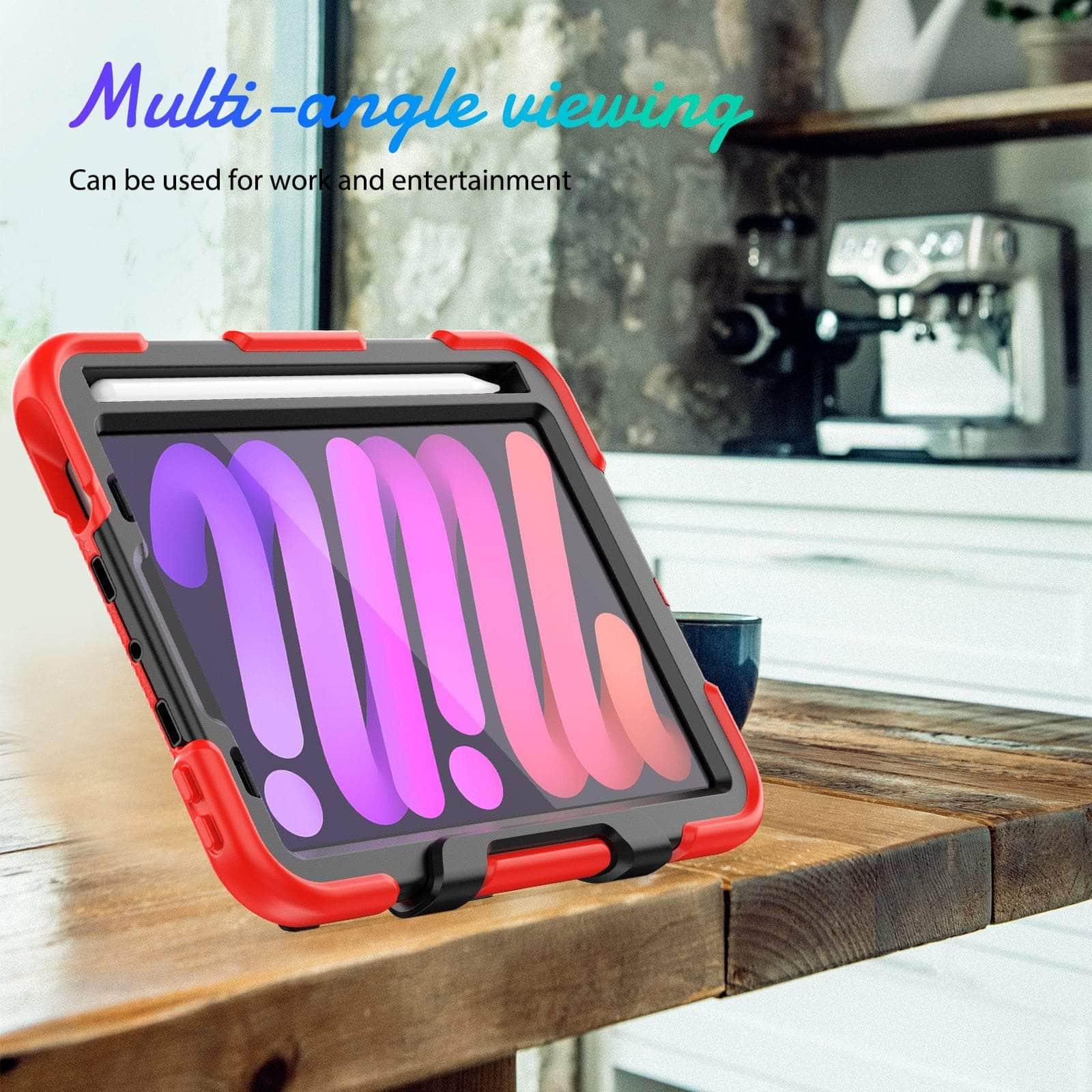 CaseBuddy Australia Casebuddy iPad Mini 6 Shockproof Anti-fall Protective Rugged Case