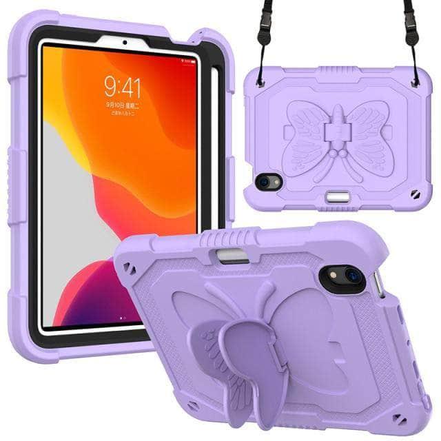 CaseBuddy Australia Casebuddy 03 / For iPad mini 6 iPad Mini 6 Silicone Shockproof Kids Stand